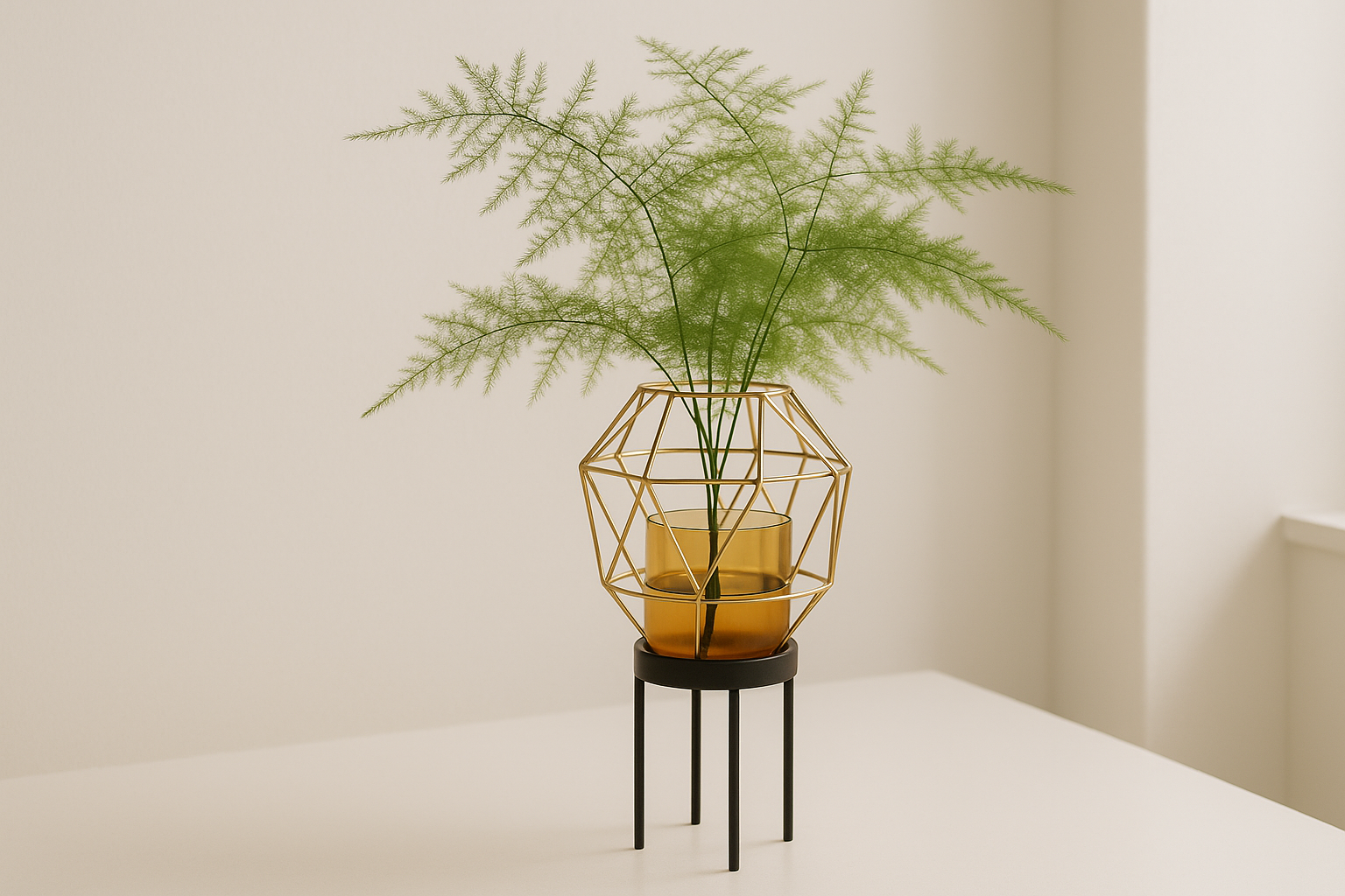 極簡藝術植物擺設